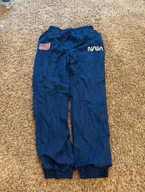 kidpik Navy NASA Boys Jogger Pants XXL Casual